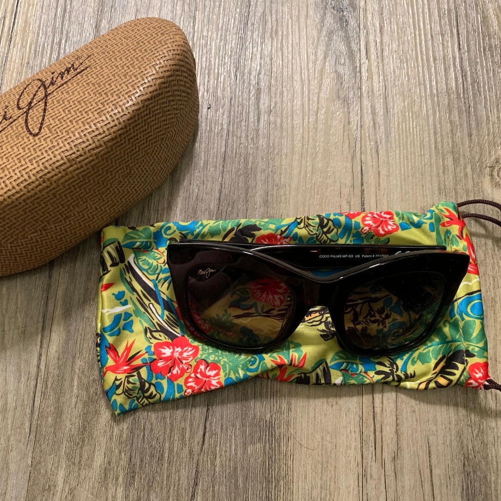 Maui Jim Women's Sunglasses w/case - Brown